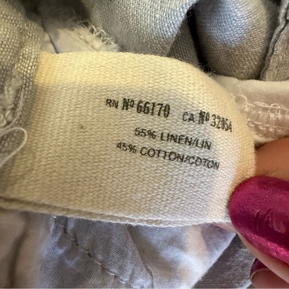 Daughters of the Liberation Anthropologie Linen Wide Leg Pant Sz 8 - Picture 5 of 5